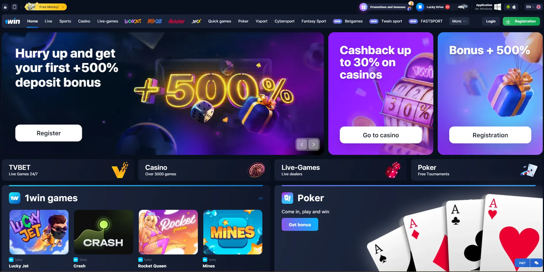 1win casino Malaysia