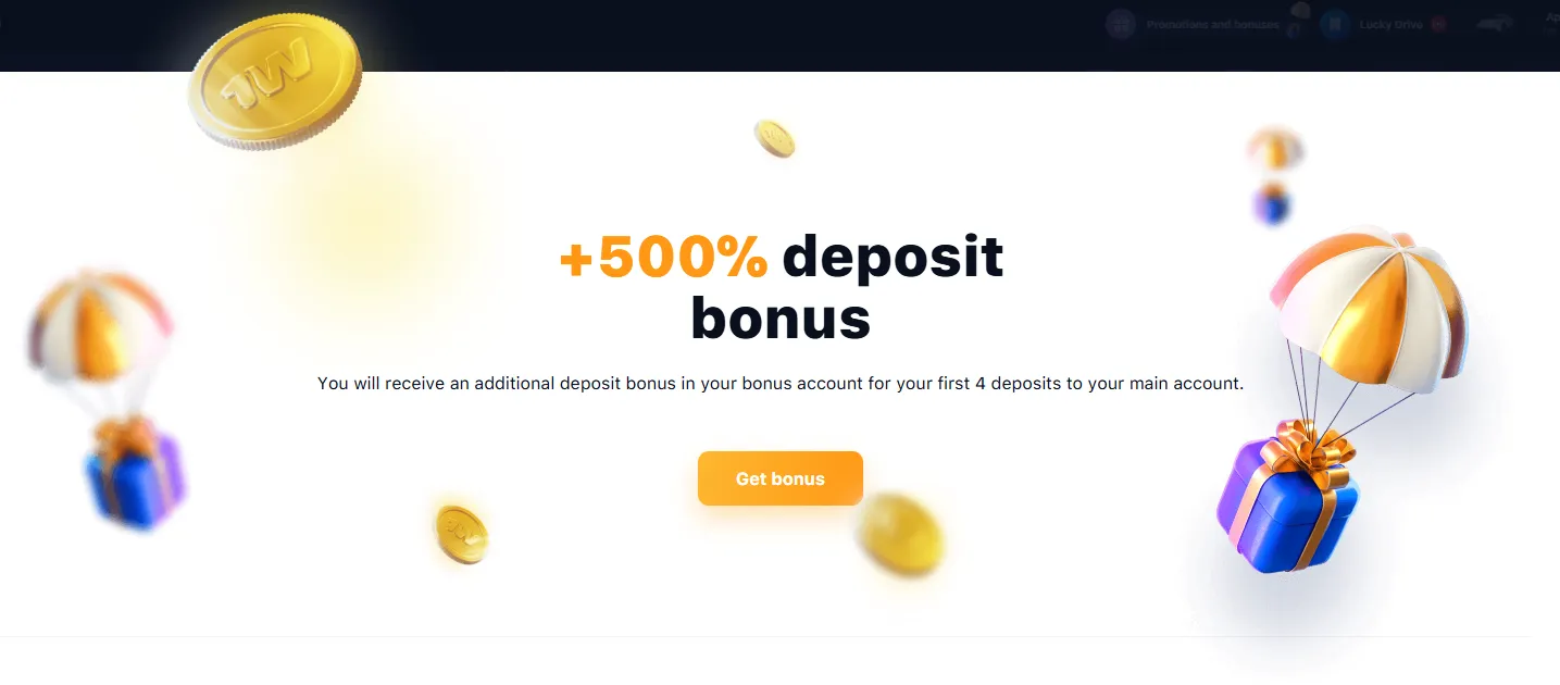1win welcome bonus